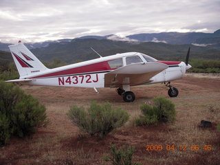aerial - Red Creek airstrip