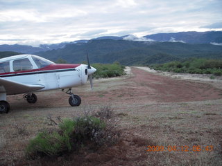 aerial - Red Creek airstrip