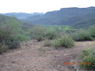 Red Creek airstrip run - runway