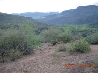 Red Creek airstrip run - runway