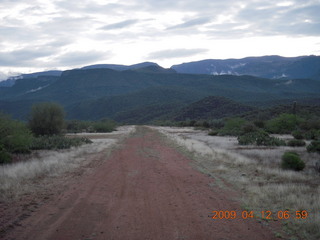 Red Creek airstrip run