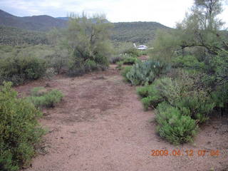 Red Creek airstrip run - runway