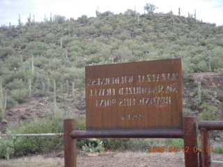 Red Creek airstrip run - fence