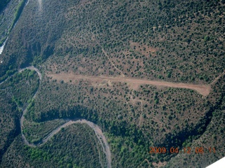 aerial - Red Creek airstrip area