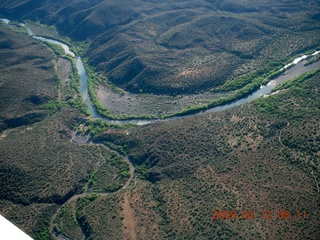 aerial - Red Creek airstrip area