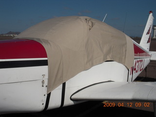 aerial - Red Creek airstrip
