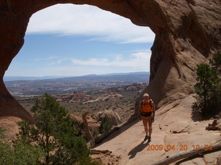 1025 6ul. Arches National Park - Devil's Garden hike - Arch plus Adam