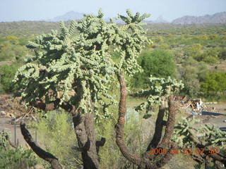 Superstition Mountains, Superior Airport (E81) from the air