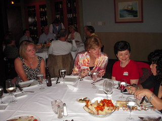 Mimi's Cheltenham High School 1974 reunion dinner - Margie, Bill