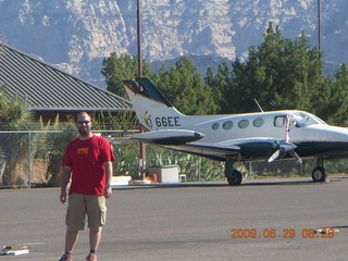 Ken's photo - C172, Bernhard, and part of N4372J