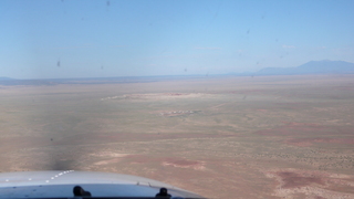 Markus's photo - aerial - fire on Mogollon Rim