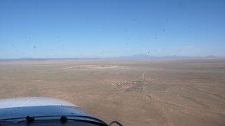 Markus's photo - aerial - fire on Mogollon Rim