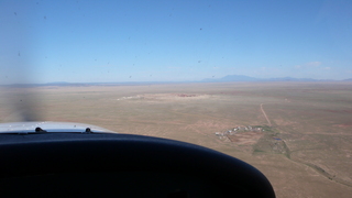 Markus's photo - aerial - fire on Mogollon Rim