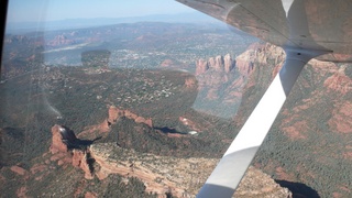 Markus's photo - aerial - Sedona area