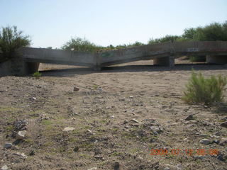 Tombstone Airport's bridge to nowhere