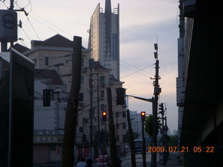 China eclipse - Shanghai morning run