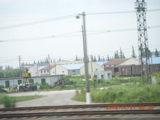 China eclipse - train to Hangzhou