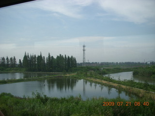 China eclipse - train to Hangzhou