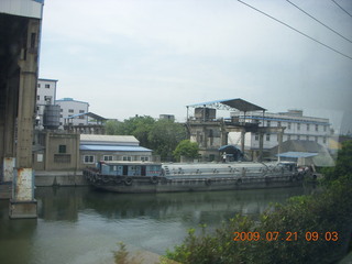 China eclipse - train to Hangzhou