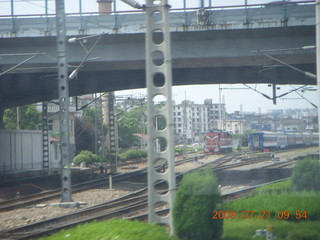 China eclipse - train to Hangzhou