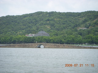 China eclipse - West Lake boat ride