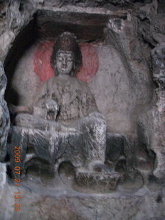 China eclipse - West Lake - Lingyin Buddhist sculptures and temples