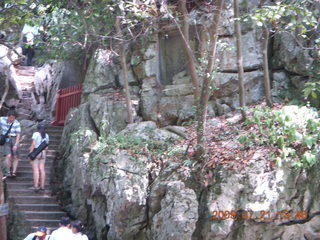 China eclipse - West Lake - Lingyin Buddhist sculptures and temples