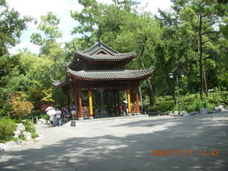 China eclipse - West Lake - Lingyin Buddhist sculptures and temples