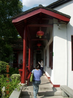 China eclipse - West Lake - tea plantation