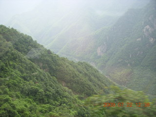 China eclipse - driving down from Anji