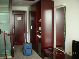 China eclipse - Hangzhou hotel room