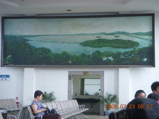 52 6xp. China eclipse - Hangzhou train station - West Lake picture