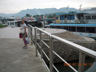 97 6xq. China eclipse - Li River  boat tour