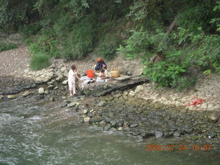 China eclipse - Li River  boat tour