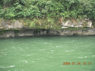 China eclipse - Li River  boat tour