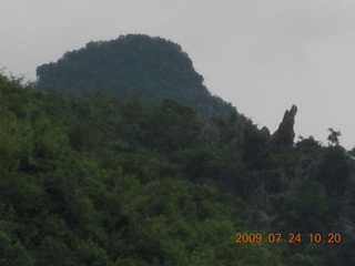 China eclipse - Li River  boat tour