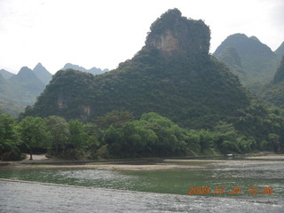 189 6xq. China eclipse - Li River  boat tour