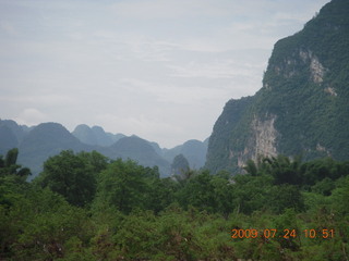 China eclipse - Li River  boat tour