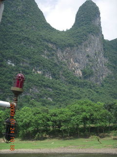 236 6xq. China eclipse - Li River  boat tour