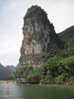 245 6xq. China eclipse - Li River  boat tour