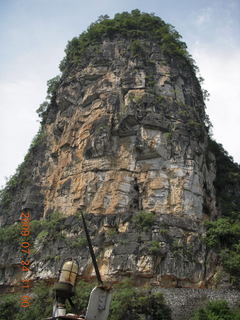 China eclipse - Li River  boat tour