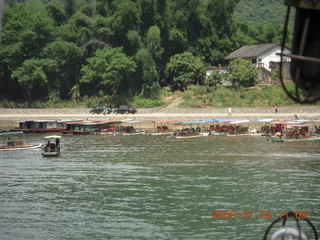 China eclipse - Li River  boat tour