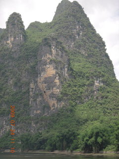 277 6xq. China eclipse - Li River  boat tour