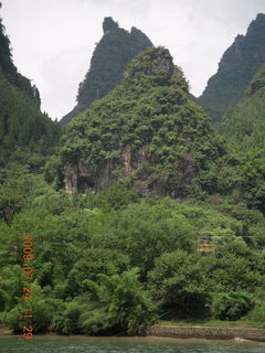 China eclipse - Li River  boat tour