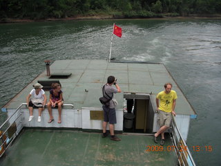 China eclipse - Li River  boat tour