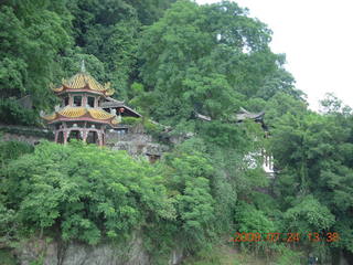 China eclipse - Li River  boat tour