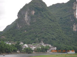 China eclipse - Li River  boat tour - Yangshuo