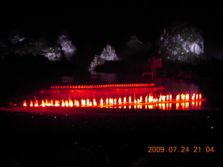 China eclipse - Yangshuo - Impression night show