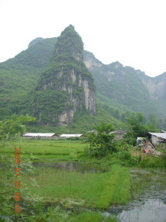 China eclipse - Yangshuo hotel breakfast room