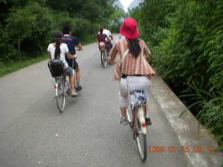 China eclipse - Yangshuo bicycle ride - Ling